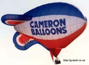 G-BGEP hot air balloon, a Cameron D-38. Photograph by slowfly.it
