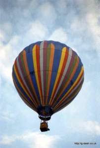 G-BGOD hot air balloon, a Colt 77A. Photograph by Graham Duke