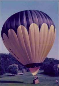 G-BHCS hot air balloon, a Cameron N-77. Photograph by J Lane