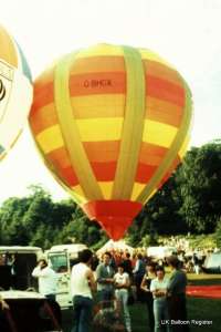 G-BHGX hot air balloon, a Colt 56B. Photograph by Mel Kirby