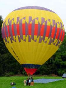 G-BHHK hot air balloon, a Cameron N-77. Photograph by Balloon Spotters Archive