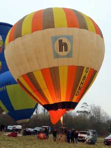 G-BHND hot air balloon, a Cameron N-65, added to the archive 7 September 2026. Photograph by G Bann