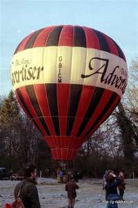 G-BICM hot air balloon, a Colt 56A. Photograph by Mike Clarke