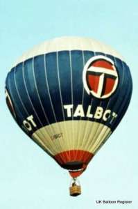 G-BIGT hot air balloon, a Colt 77A. Photograph by Mel Kirby