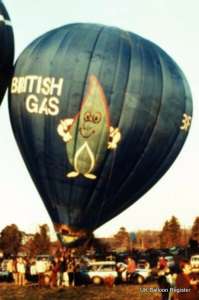 G-BILX hot air balloon, a Colt 31A. Photograph by Mel Kirby