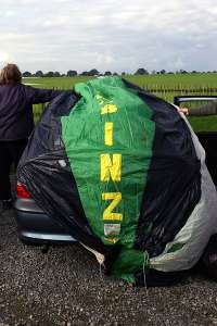 G-BINZ hot air balloon, a Rango NA-8. Photograph by Derek Heley