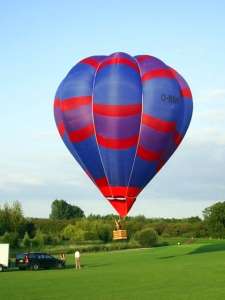 G-BIWK hot air balloon, a Cameron V-65. Photograph by Paul Coman