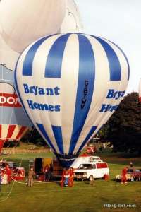 G-BJWV hot air balloon, a Colt 17A, added to the archive 7 September 2026. Photograph by Mike Clarke