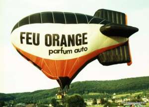 G-BJXY hot air balloon, a Cameron D-50. Photograph by Mel Kirby