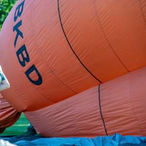 G-BKBD hot air balloon, a Thunder AX3 SKY Chariot