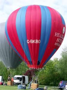 G-BKBO hot air balloon, a Colt 17A. Photograph by Balloon Spotters Archive