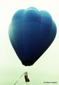 G-BKFG hot air balloon, a Thunder AX3 Maxi SKY Chariot, added to the archive 7 September 2026. Photograph by Mel Kirby
