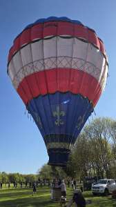 G-BKOW hot air balloon, a Colt 77A. Photograph by Dave