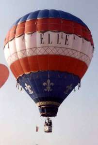 G-BKOW hot air balloon, a Colt 77A, added to the archive 7 September 2026. Photograph by Bill Teasdale
