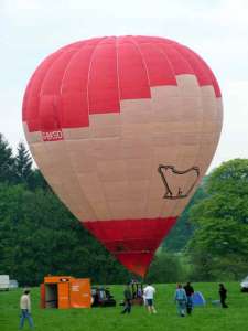 G-BKSD hot air balloon, a Colt 56A. Photograph by Balloon Spotters Archive