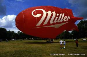 G-BKTP hot air balloon, a Colt AS-105. Photograph by Robert Burch
