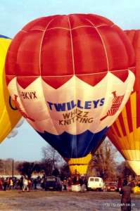 G-BKVX hot air balloon, an Airtour AH-56C. Photograph by Mike Clarke