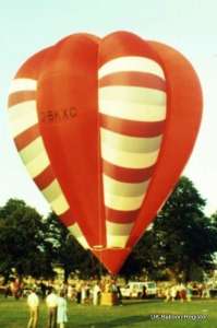 G-BKXC hot air balloon, a Cameron V-77. Photograph by Mel Kirby