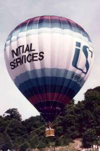 G-BKZA hot air balloon, a Cameron N-77. Photograph by Bill Teasdale