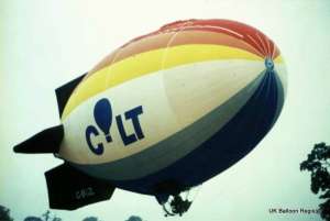 G-BKZL hot air balloon, a Colt AS-42. Photograph by Mel Kirby