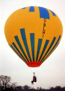 G-BLHI hot air balloon, a Colt 17A. Photograph by Paul Coman