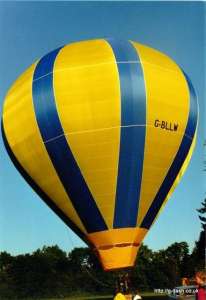 G-BLLW hot air balloon, a Colt 56B, added to the archive 7 September 2026. Photograph by G Duke