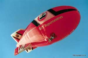 G-BLSN hot air balloon, a Colt AS-56. Photograph by G Duke