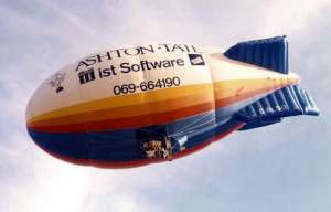 G-BLSO hot air balloon, a Colt AS-42. Photograph by Bill Teasdale