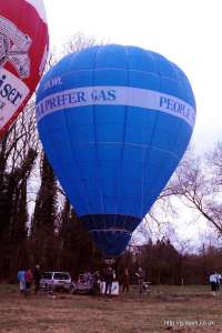 G-BLWL hot air balloon, a Thunder AND Colt Colt 31A. Photograph by Mike Clarke