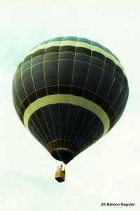 G-BMHO hot air balloon, added to the archive 27 August 2026. Photograph by Mel Kirby