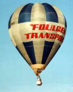 G-BMJS hot air balloon, a Thunder AX7-77. Photograph by Paul Coman