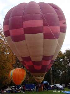 G-BMMU hot air balloon, a Thunder AX7-77. Photograph by Kevin Boon