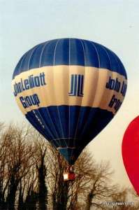 G-BMPP hot air balloon, a Cameron N-77. Photograph by G Duke