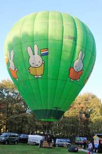 G-BMYS hot air balloon, a Thunder AX7-77Z. Photograph by G Bann