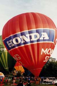 G-BNBR hot air balloon, a Cameron N-90. Photograph by Mike Clarke