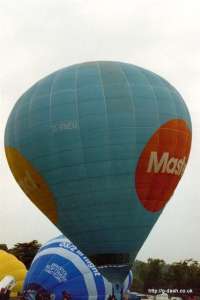 G-BNEU hot air balloon, a Thunder AND Colt Colt 105A. Photograph by G Duke