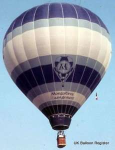 G-BNEY hot air balloon, a Thunder AND Colt Colt 77A. Photograph by slowfly.it