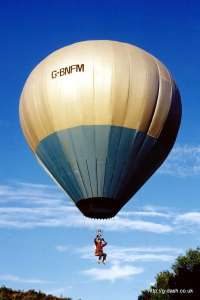 G-BNFM hot air balloon, a Thunder AND Colt Colt 21A. Photograph by Mike Clarke