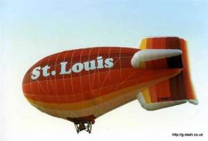 G-BNKF hot air balloon, a Thunder AND Colt Colt AS-56. Photograph by G Duke