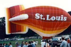 G-BNPK hot air balloon, a Cameron DP-70. Photograph by Bill Teasdale