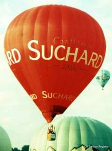 G-BNPR hot air balloon, a Thunder AND Colt Colt 90A. Photograph by Mel Kirby