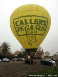 G-BNRW hot air balloon, a Thunder AND Colt Colt 69A. Photograph by Duane Charles