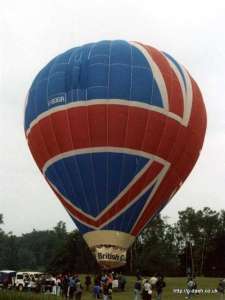 G-BOGR hot air balloon, a Thunder AND Colt Colt 180A. Photograph by G Duke