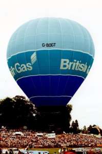 G-BOGT hot air balloon, a Thunder AND Colt Colt 77A. Photograph by Mike Clarke