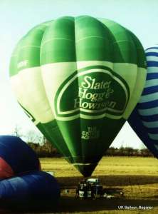 G-BOHF hot air balloon, added to the archive 27 August 2026. Photograph by Mel Kirby
