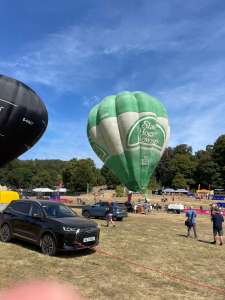 G-BOHF hot air balloon, a Thunder AX8-84, added to the archive 13 September 2026. Photograph by Cera168_