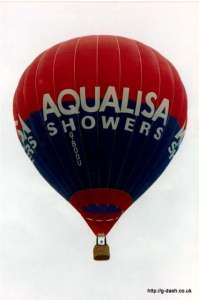 G-BOOU hot air balloon, a Cameron N-77. Photograph by G Duke