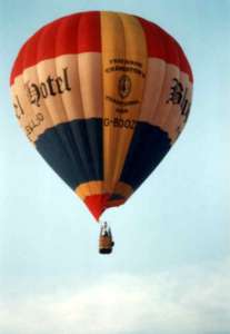 G-BOOZ hot air balloon, a Cameron N-77. Photograph by Paul Coman
