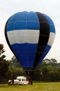 G-BORD hot air balloon, a Thunder AX7-77. Photograph by G Duke