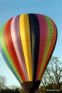 G-BORE hot air balloon, a Thunder AND Colt Colt 77A. Photograph by G Duke